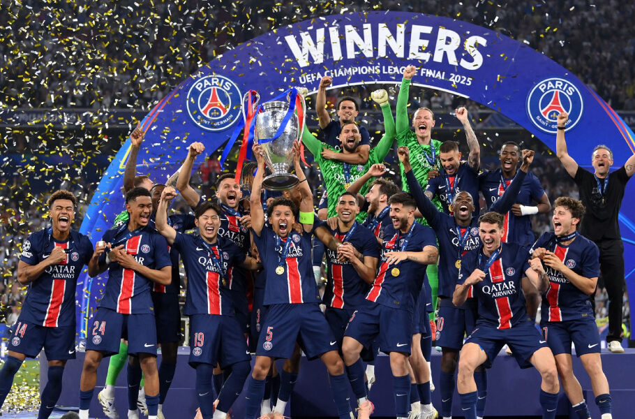 Paris Saint-Germain won uit pure wanhoop de Champions League-beker